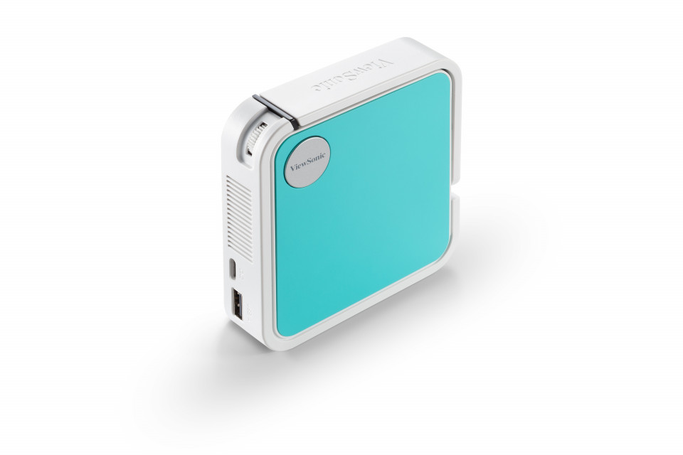 ViewSonic M1 mini Plus Smart LED Pocket Cinema Projector with JBL